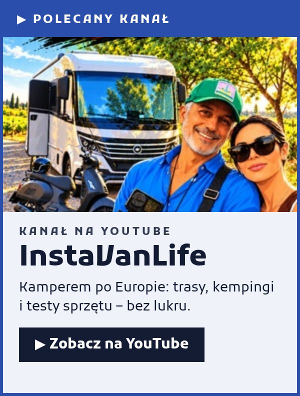 InstaVanLife – kanał o podróżach kamperem na YouTube